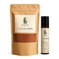 DHEE Face Pack Powder + Lip Care Oil Combo